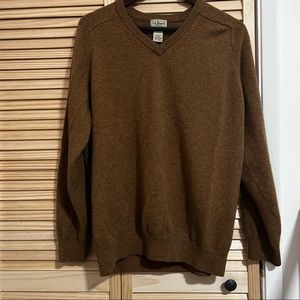 L.L. Bean 100% Lambswool Sweater